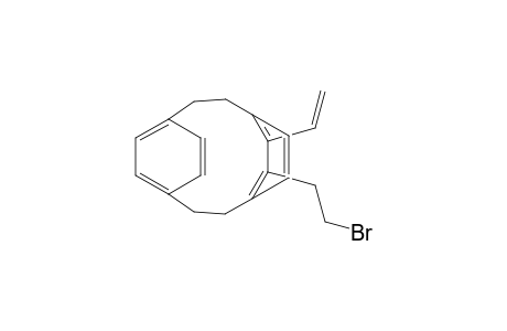 Tricyclo[8.2.2.24,7]hexadeca-4,6,10,12,13,15-hexaene, 5-(2-bromoethyl)-6-ethenyl-