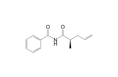 N-((R)-2-Methyl-pent-4-enoyl)-benzamide