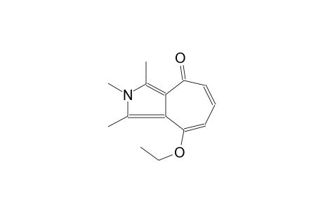 8-Ethoxy-1,2,3-trimethyl-2H-cyclohepta[c]pyrrol-4-one