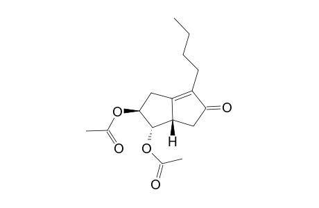 (5S,6S,7S)-6,7-Diacetoxy-2-butylbicyclo[3.3.0]oct-1-en-3-one