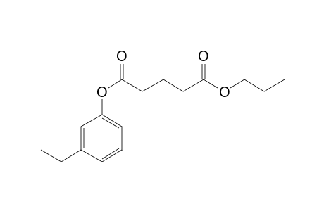 Glutaric acid, 3-ethylphenyl propyl ester