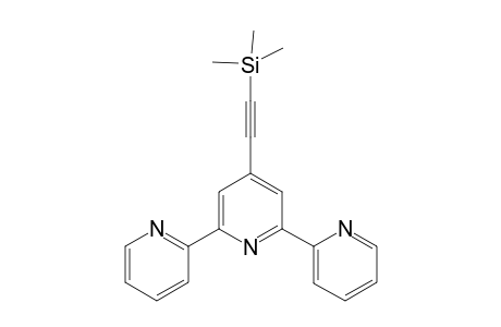 4'-[2-(trimethylsilyl)-1-ethynyl}phenyl]-2,2':6',2"-terpyridine