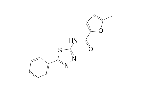5-methyl-N-(5-phenyl-1,3,4-thiadiazol-2-yl)-2-furamide