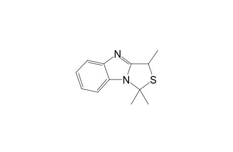 1,1,3-Trimethyl-1H,3H-thiazolo[3,4-a]benzimidazole