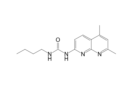 1-Butyl-3-(5,7-dimethyl-1,8-naphthyridin-2-yl)urea
