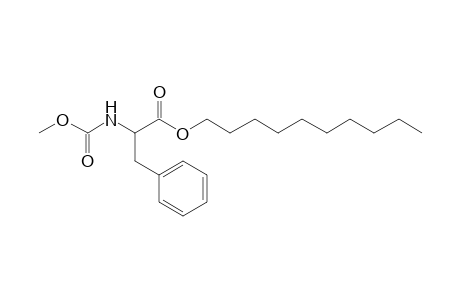 l-Phenylalanine, N-methoxycarbonyl-, decyl ester