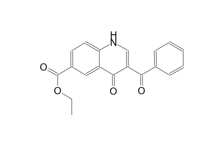 ethyl 3-benzoyl-4-oxo-1,4-dihydro-6-quinolinecarboxylate