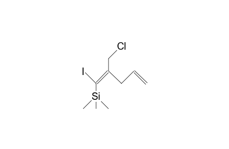 (E)-1-Trimethylsilyl-1-iodo-2-chloromethyl-1,4-pentadiene