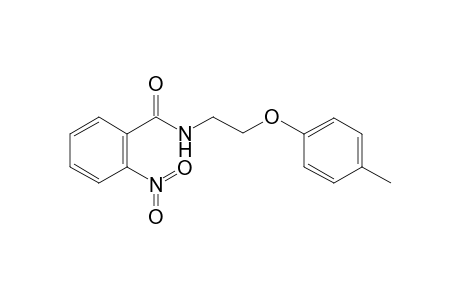 N-[2-(4-Methylphenoxy)ethyl]-2-nitrobenzamide