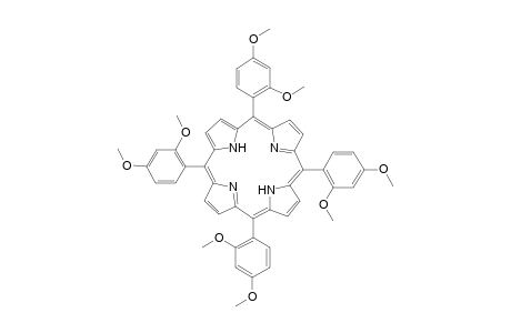5,10,15,20-tetrakis(2',4'-dimethoxyphenyl)-21H,23H-porphine