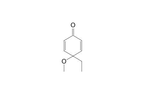 4-ethyl-4-methoxycyclohexa-2,5-dien-1-one