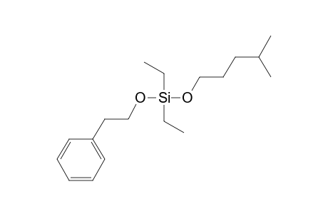 Silane, diethylisohexyloxy(2-phenylethoxy)-