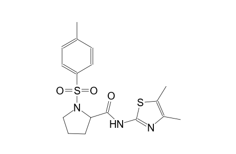 2-pyrrolidinecarboxamide, N-(4,5-dimethyl-2-thiazolyl)-1-[(4-methylphenyl)sulfonyl]-