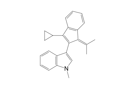 3-[(11E)-1-1-Methylethylidene-3-cyclopropyl-1H-inden-2-yl]-1-methyl-1H-indole