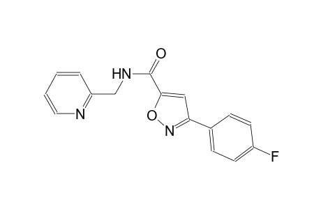 5-isoxazolecarboxamide, 3-(4-fluorophenyl)-N-(2-pyridinylmethyl)-