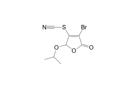 3-Bromo-5-isopropoxy-4-thiocyanatofuran-2(5H)-one