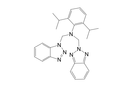 N-(BENZOTRIAZOL-1-YL-METHYL)-N-(BENZOTRIAZOL-2-YL-METHYL)-2,6-DIISOPROPYL-ANILINE