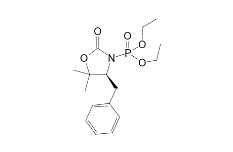 (4S)-3-Diethyl phosphoryl 4-benzyl-5,5-dimethyl-2-oxazolidinone