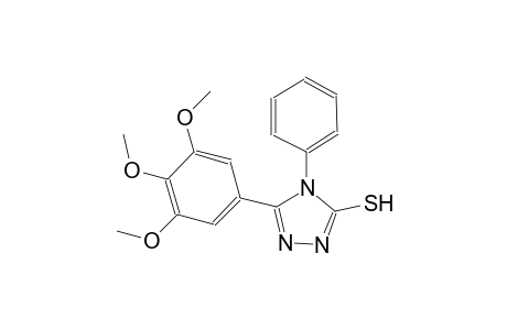 4-phenyl-5-(3,4,5-trimethoxyphenyl)-4H-1,2,4-triazole-3-thiol