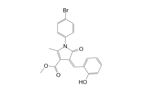 1H-pyrrole-3-carboxylic acid, 1-(4-bromophenyl)-4,5-dihydro-4-[(2-hydroxyphenyl)methylene]-2-methyl-5-oxo-, methyl ester, (4Z)-