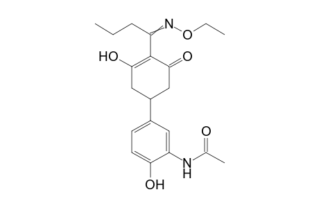 Acetamide, N-[5-[4-[1-(ethoxyimino)butyl]-3-hydroxy-5-oxo-3-cyclohexen-1-yl]-2-hydroxyphenyl]-