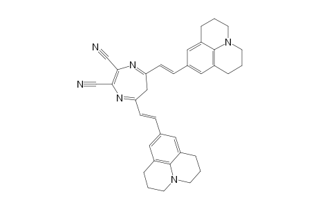 2,3-Dicyano-5,7-bis[2-(2,3,6,7-tetrahydro-1H,5H-benzo[ij]quinolizin-9-yl)ethenyl]-6H-1,4-diazepine