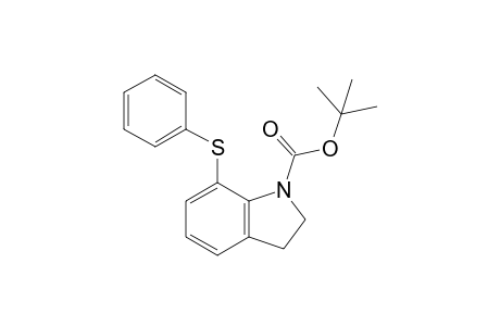 1-(tert-Butoxycarbonyl)-7-phenylthioindoline