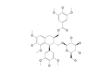 VANPRUKOSIDE;2-ALPHA-[(3,5-DIMETHOXY-4-HYDROXY)-2XO-BETA-GLUCOPYRANOSIDE