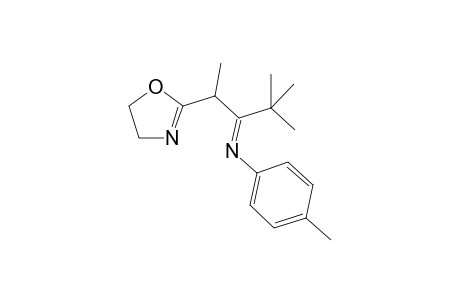 2-[(Z)-(1,3,3-Trimethyl-2-N-p-tolylimino)butyl]-2-oxazoline