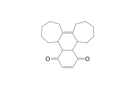 4a,4b,5,6,7,8,9,10,11,12,13,14,14a,14b-Tetradecahydrodicyclohepta[a,c]naphthalene-1,4-dione
