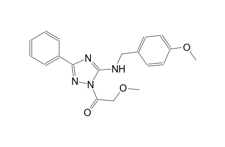 1H-1,2,4-triazol-5-amine, 1-(methoxyacetyl)-N-[(4-methoxyphenyl)methyl]-3-phenyl-