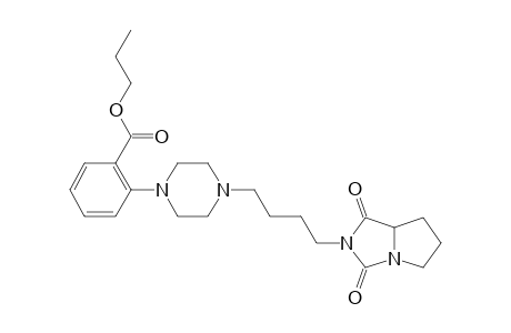 2-[4-[4-(ORTHO-(PROPOXYCARBONYL)-PHENYL)-PIPERAZIN-1-YL]-BUTYL]-1,3-DIOXOPERHYDRO-PYRROLO-[1,2-C]-IMIDAZOLE