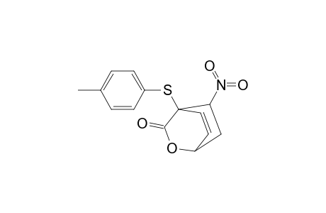 4-(4'-Methylbenzenesulfenyl)-5-exo-nitro-3-oxo-2-oxabicyclo[2.2.2]oct-7-ene