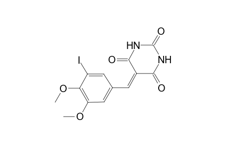 5-(3-Iodo-4,5-dimethoxy-benzylidene)-pyrimidine-2,4,6-trione