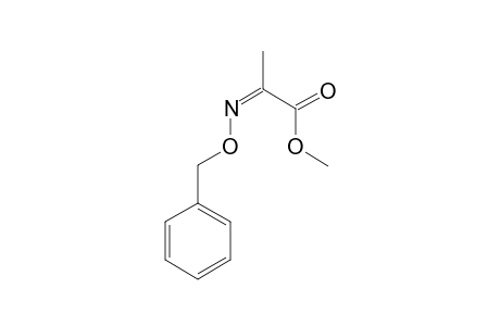 (Z)-METHYL-2-(O-BENZYLOXYIMINE)-PROPANOATE