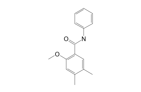 2-Methoxy-4,5-dimethylbenzanilide