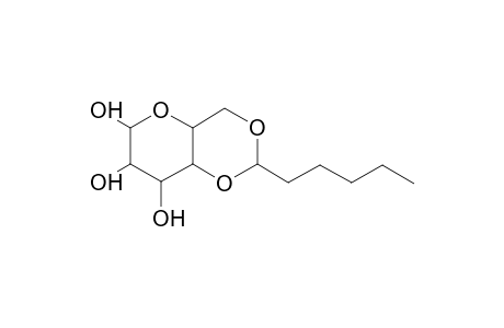 D-GLUCOPYRANOSE, 4,6-O-HEXYLIDEN-