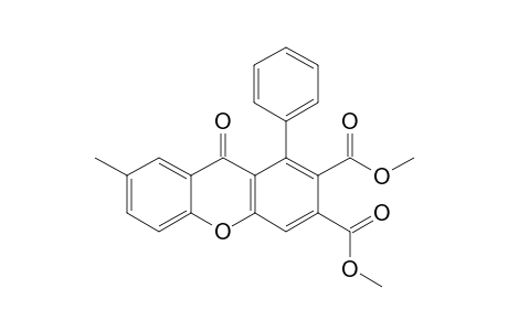 2,3-BIS-(METHOXYCARBONYL)-7-METHYL-1-PHENYL-9H-XANTHEN-9-ONE