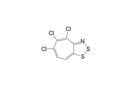 Trichlorocyclohepta[1,2-d]-1,2,3-dithiazole
