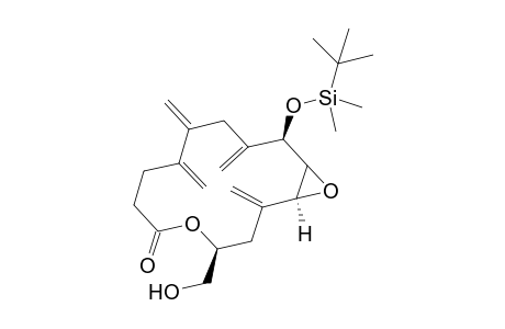 (1S,4S, 13R)-13-[(t-Butyl)dimethylsilyloxy]-4-(hydroxymethyl)-2,9,10,12-tetramethylene-5,15-dioxabicyclo[12.1.0]pentadecan-6-one