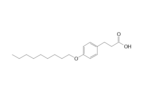 3-(4-nonoxyphenyl)propanoic acid