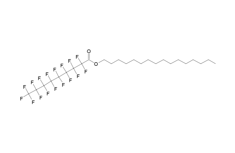 Heptadecafluorononanoic acid, hexadecyl ester