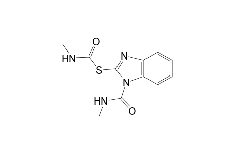 Carbamothioic acid, N-methyl-, S-[1-[(methylamino)carbonyl]-1H-benzimidazol-2-yl] ester