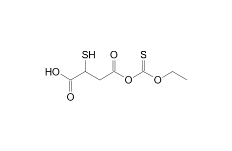 O-ethyl dithiocarbonatosuccinic acid