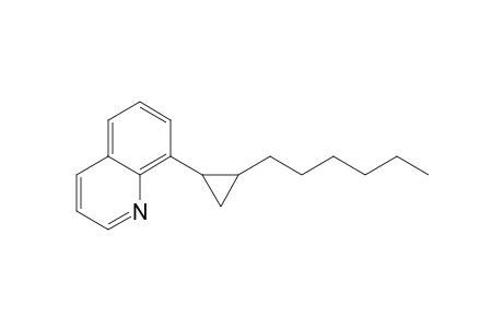 2-Hexyl-1-(8-quinolinyl)cyclopropane