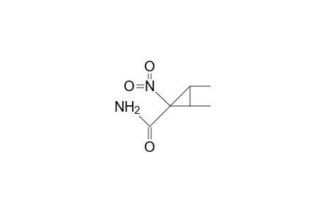 cis, cis-2,3-Dimethyl-1-nitro-cyclopropanecarboxamide