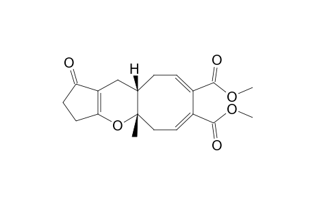 (6E,8E)-(4aS,10aS)-4a-Methyl-1-oxo-1,2,3,4a,5,10,10a,11-octahydro-4-oxa-cycloocta[f]indene-7,8-dicarboxylic acid dimethyl ester
