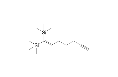 trimethyl(1-trimethylsilylhept-1-en-6-ynyl)silane