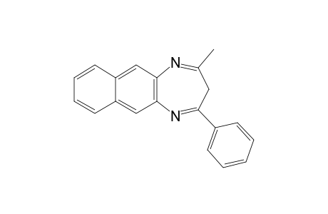 2-Methyl-4-phenyl-3H-naphtho[2,3-b][1,4]diazepine