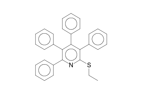 Pyridine, 2-(ethylthio)-3,4,5,6-tetraphenyl-